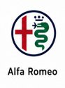 Alfa Romeo — 1910 in Mailand gegründet; das Emblem vereint das Mailänder Kreuz und die Schlange der Visconti.
