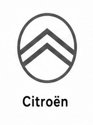 Citroën — 1919 von André Citroën gegründet; der Doppelwinkel erinnert an die Zahnräder, die er herstellte.